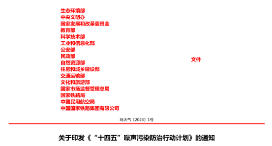 16部門聯(lián)合整治噪聲污染，85%達標率，防噪迎來新節(jié)點